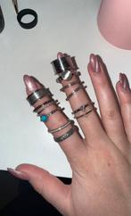Ixxxi ring set – 2 basisringen + 10+ vulringen – maat 16.5, Ophalen of Verzenden, Dame, Zilver, Kleiner dan 17