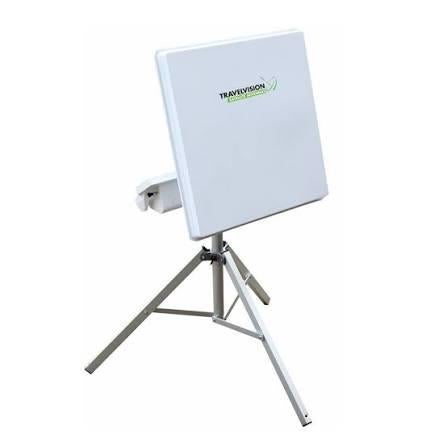 Travel Vision R7 schotelantenne met 24" televisie, Ophalen, Gebruikt, (Schotel)antenne, Overige merken
