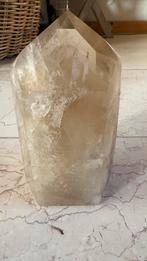 Mooie citrien punt 15x9x7 cm, Ophalen of Verzenden, Mineraal