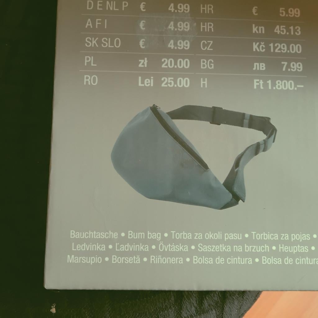 Heuptasje, Ophalen of Verzenden, Nieuw, Grijs