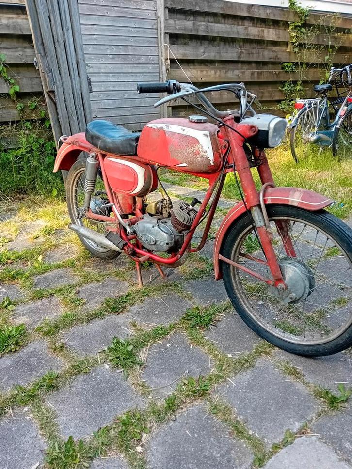 Negerini met franco morini blok, Fietsen en Brommers, Brommers | Oldtimers, Overige merken, Ophalen