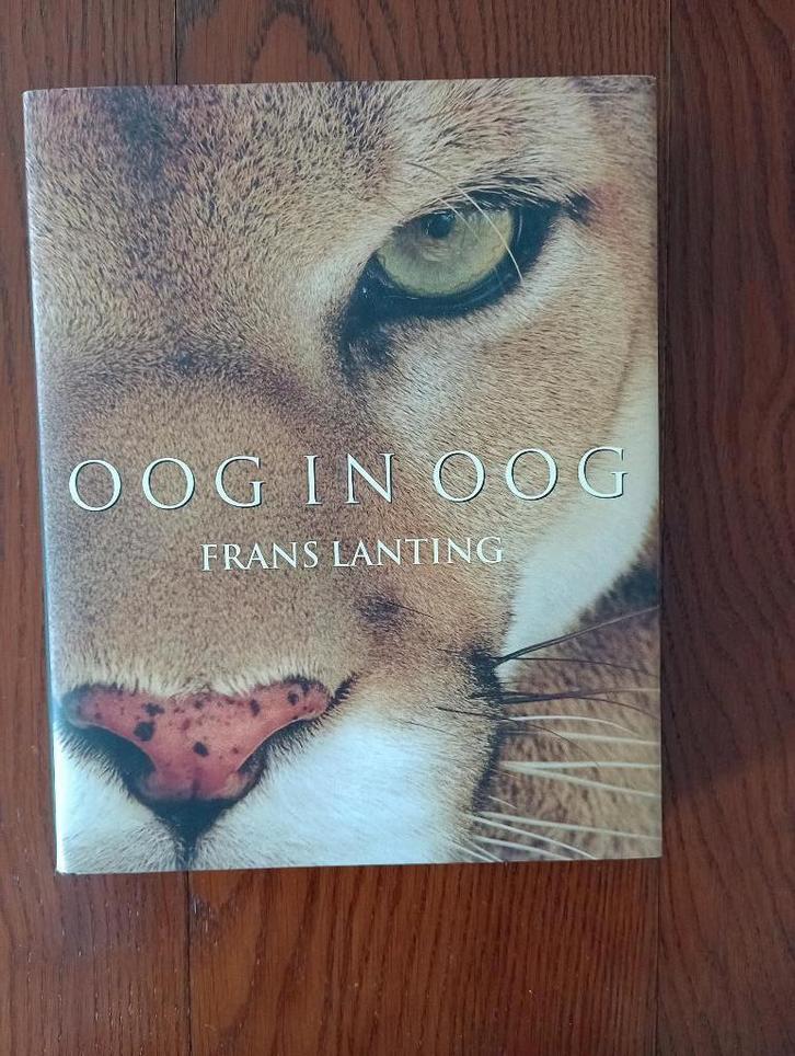 Oog in oog  Frans Lanting natuur hardback full colour NIEUW, Boeken, Kunst en Cultuur | Fotografie en Design, Nieuw, Fotografen
