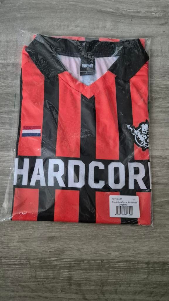 Thunderdome limited Holland soccer/voetbal Tshirt maat XL, Thunderdome, Zwart, Ophalen of Verzenden, Maat 56/58 (XL)