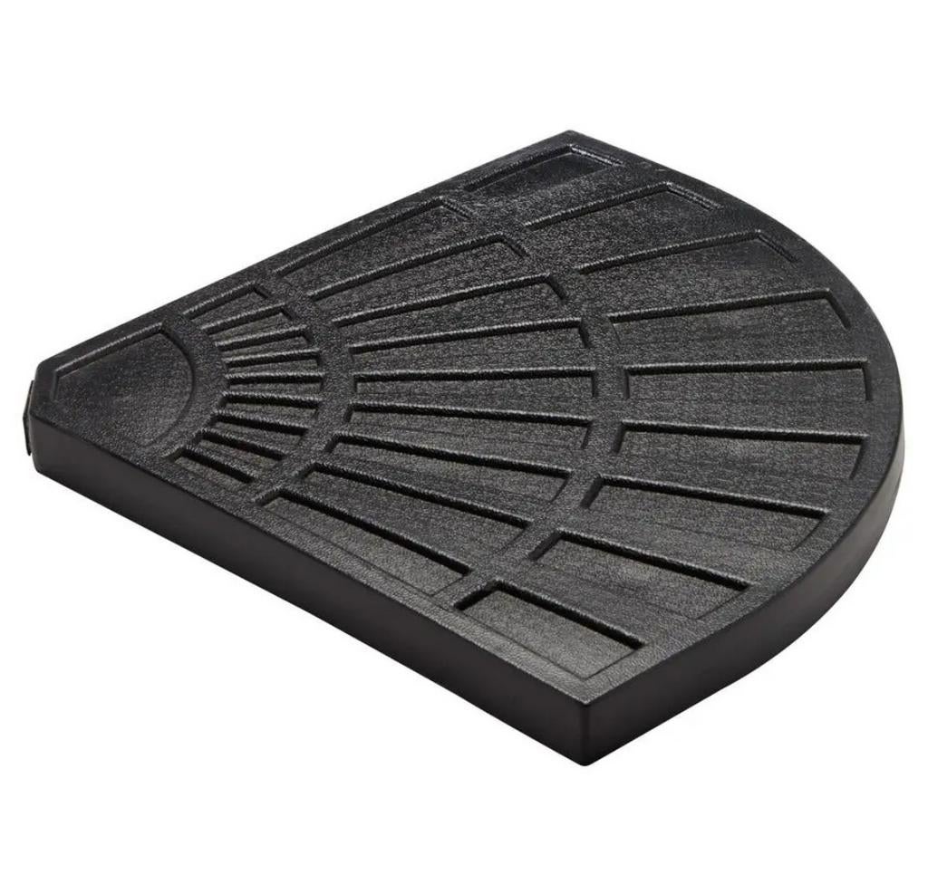 Zweefparasol 3m + verzwarings tegels - z.g.a.n., Ophalen, Verstelbaar, 3 tot 4 meter, Zweefparasol