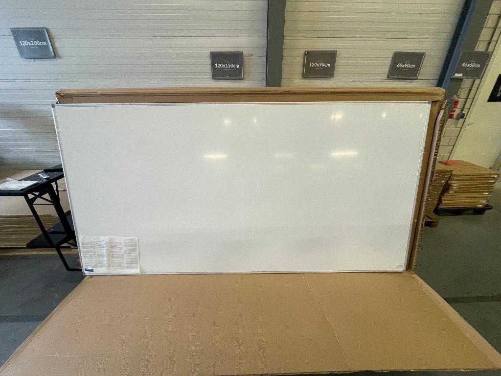 Whiteboard 120x240cm, Diversen, Schoolborden, Gebruikt, Whiteboard, Ophalen