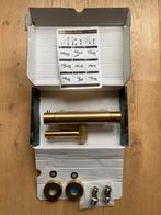 Hotbath Cobber B020 badthermostaat geborsteld messing, Ophalen of Verzenden, Gebruikt, Rvs, Kraan