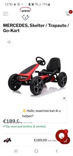 Skelter, rode mercedes skelter, met muziek ., Ophalen of Verzenden