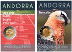 SET Andorra 2025 spelen van de kleine staten & lammergier, Ophalen of Verzenden, Overige landen, 2 euro, Losse munt