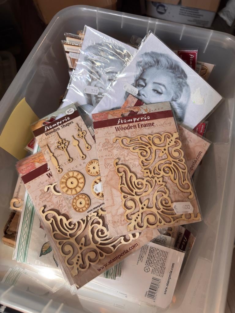 Diversen producten van Stamperia, Hobby en Vrije tijd, Ophalen, Nieuw, Overige typen, Overige merken