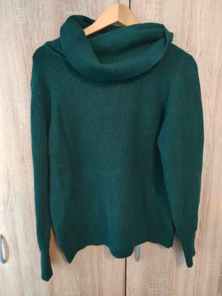 Nieuwe groene coltrui - Maat XL, Kleding | Dames, Ophalen, Nieuw, Maat 46/48 (XL) of groter, Groen