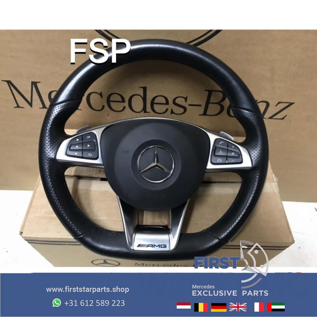 Mercedes ORIGINEEL STUUR AMG LOGO A45 C43 C63 CLA45 E63 S63, Gebruikt, -, Ophalen of Verzenden, -