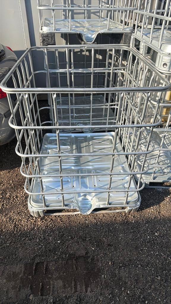1000 liter ibc kratten/houtkratten, Minder dan 3 m³, Ophalen