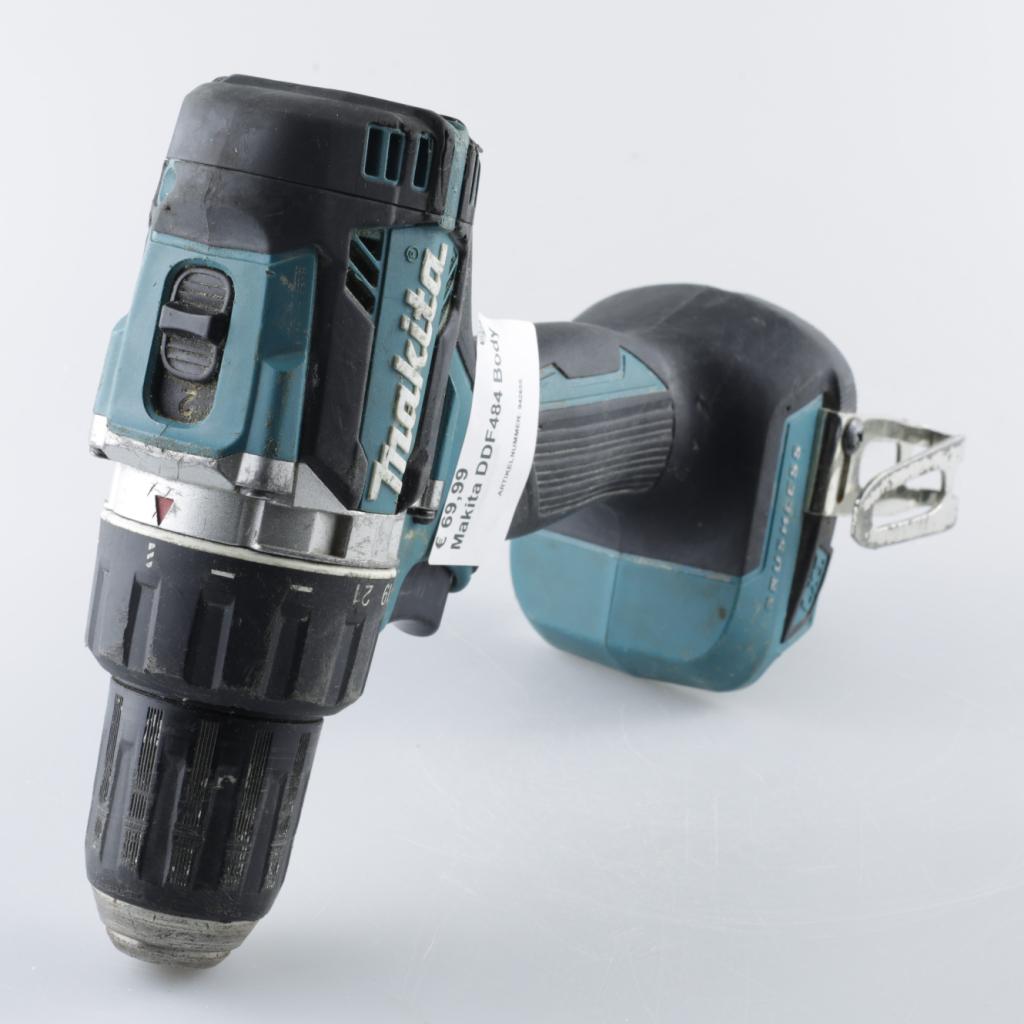 Makita DDF484 Body, Doe-het-zelf en Verbouw, Gereedschap | Boormachines, Makita, Zo goed als nieuw, Support@makita.com, Makita Corporation, 3-11-8, Sumiyoshi-cho, 
Anjo, Aichi 446-8502
Japan