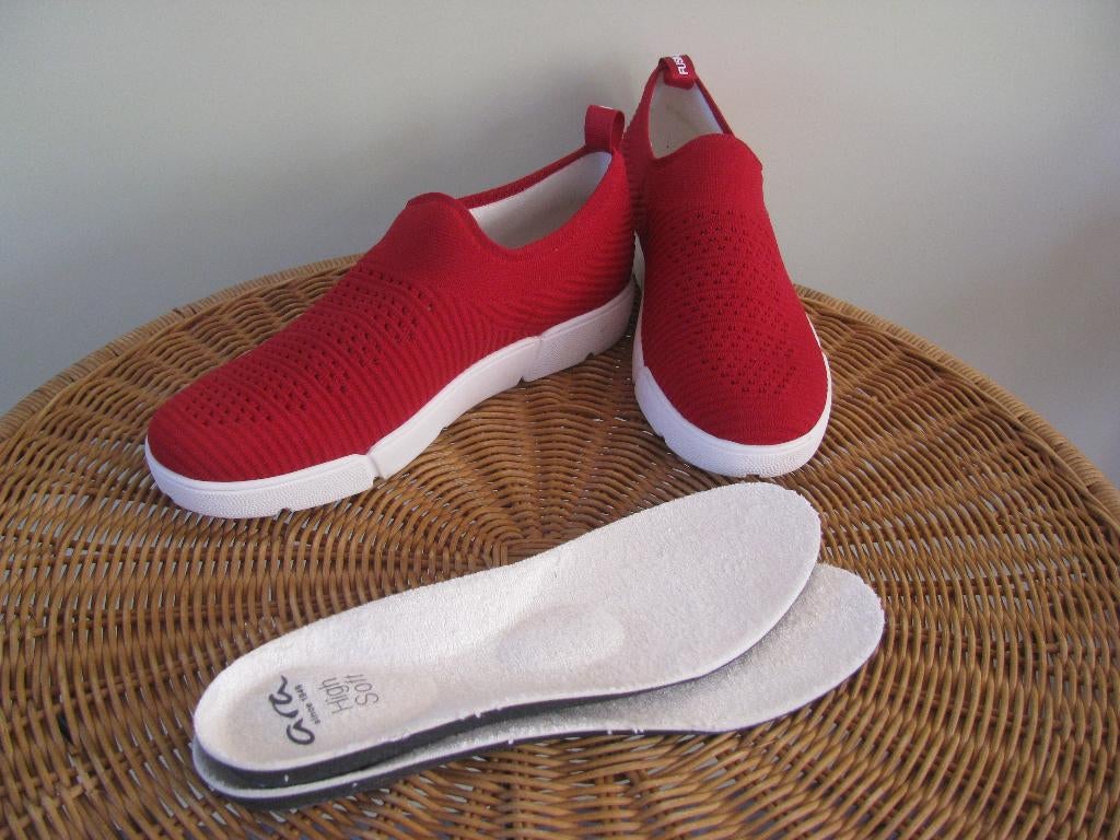 Ara Fusion * High Soft * ZGAN * maat 40 *, Kleding | Dames, Schoenen, Zo goed als nieuw, Instappers, Rood, Ophalen of Verzenden