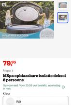 Mspa lite isolatie deksel, Ophalen of Verzenden, Gebruikt