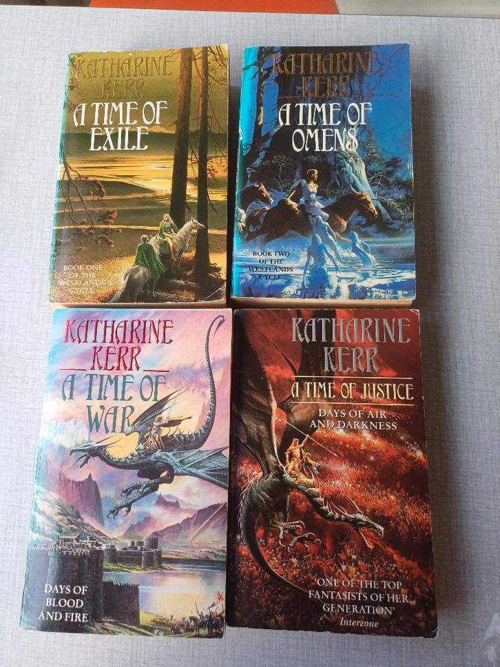 Katherine Kerr - the Westlands/Deverry cycle, Boeken, Fantasy, Gelezen, Ophalen of Verzenden