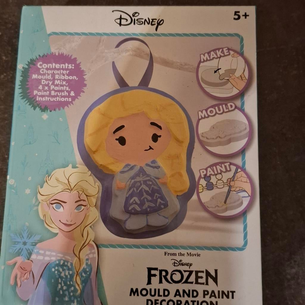 Gips figuurtje frozen, Kinderen en Baby's, Speelgoed | Educatief en Creatief, Ophalen, Nieuw