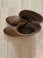 Bruine enkellaarsjes, Ophalen, Zo goed als nieuw, Bruin