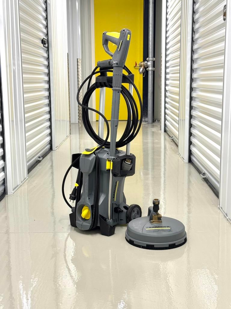 Kärcher HD 5/11 P hogedrukreiniger incl.Terrasreiniger, Doe-het-zelf en Verbouw, Reinigingsmachines, Ophalen, Zo goed als nieuw