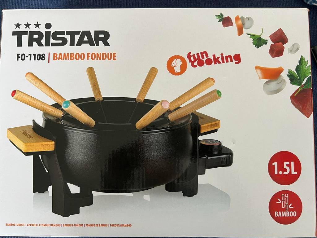 Tristar FO-1108 Fondue - 1.5L, 1000W, Ophalen of Verzenden, Nieuw, Elektrisch, Fondueset