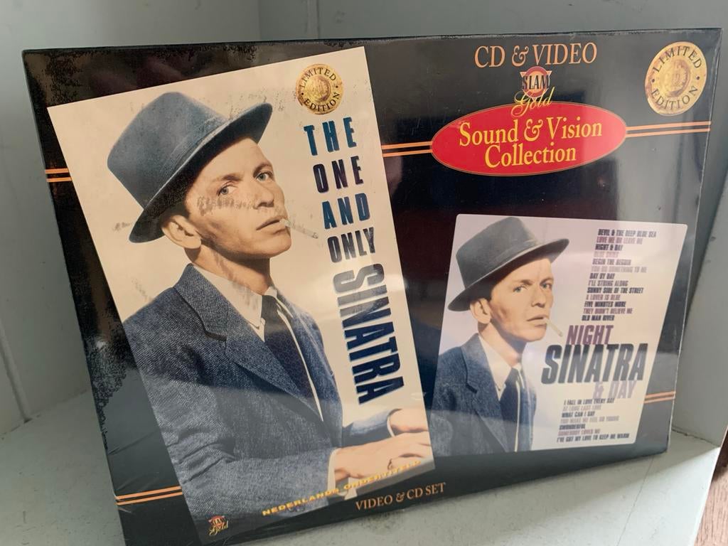 Frank Sinatra The One And Only CD & Video - Limited Edition, Ophalen of Verzenden, Nieuw in verpakking, Boxset