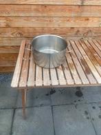 PYRGAM 32 kookpan hoog 18 breed 32 cm, Ophalen of Verzenden, Zo goed als nieuw, Rvs, Koekenpan of Braadpan