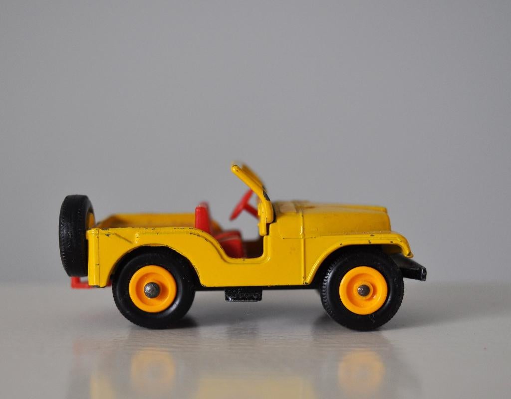 Matchbox Jeep no 72 1967-1969, Ophalen of Verzenden, Gebruikt, Auto
