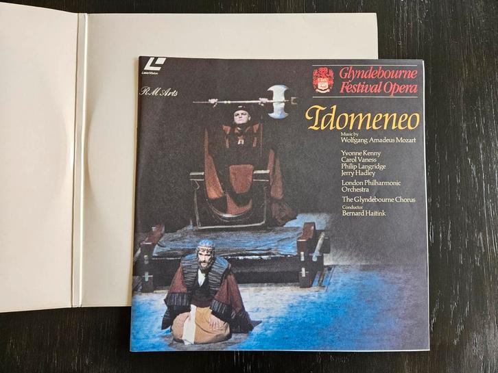 Mozart Idomeneo – LaserDisc Sample Copy, Cd's en Dvd's, Vinyl | Country en Western, Gebruikt, Overige formaten, Ophalen of Verzenden