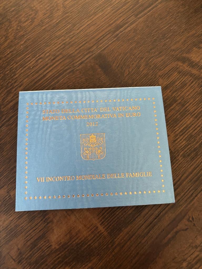 vaticaan €2 2012, Verzenden, Vaticaanstad, 2 euro, Setje