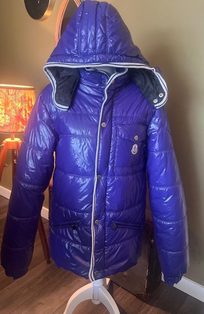 Moncler jas Branson stijle, Kleding | Heren, Jassen | Winter, Moncler, Paars, Overige maten, Ophalen of Verzenden
