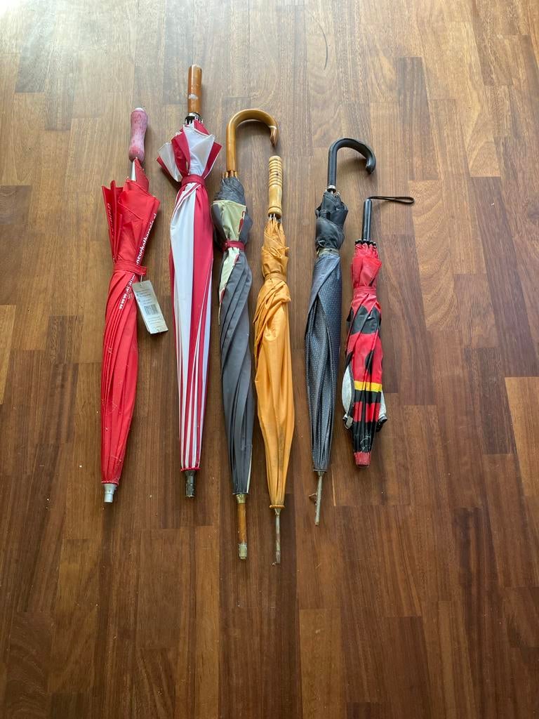 Diverse Paraplu's - Verschillende Kleuren en Maten, Sieraden, Tassen en Uiterlijk, Paraplu's, Ophalen of Verzenden, Gebruikt, Overige kleuren