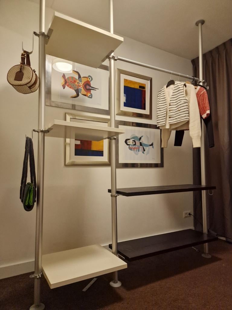 Inloopkast elvarli stolmen opbergsysteem garderobe kast, Ophalen of Verzenden, Gebruikt