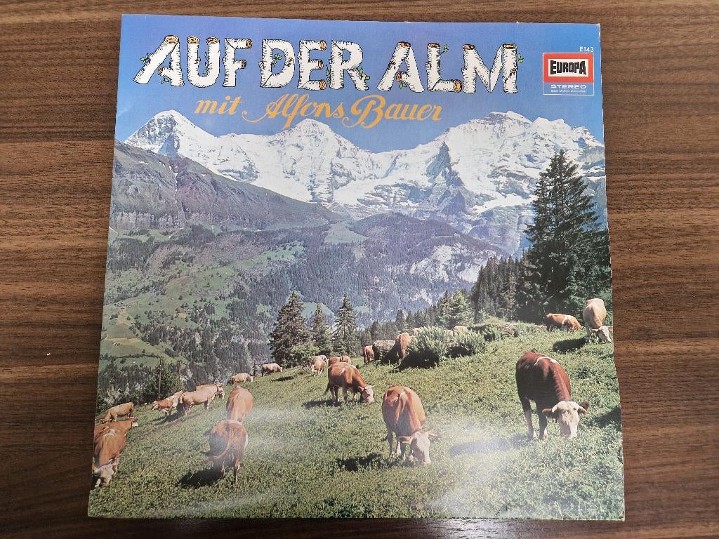 Alfons Bauer – Auf Der Alm Mit Alfons Bauer, Ophalen of Verzenden, Zo goed als nieuw, 12 inch