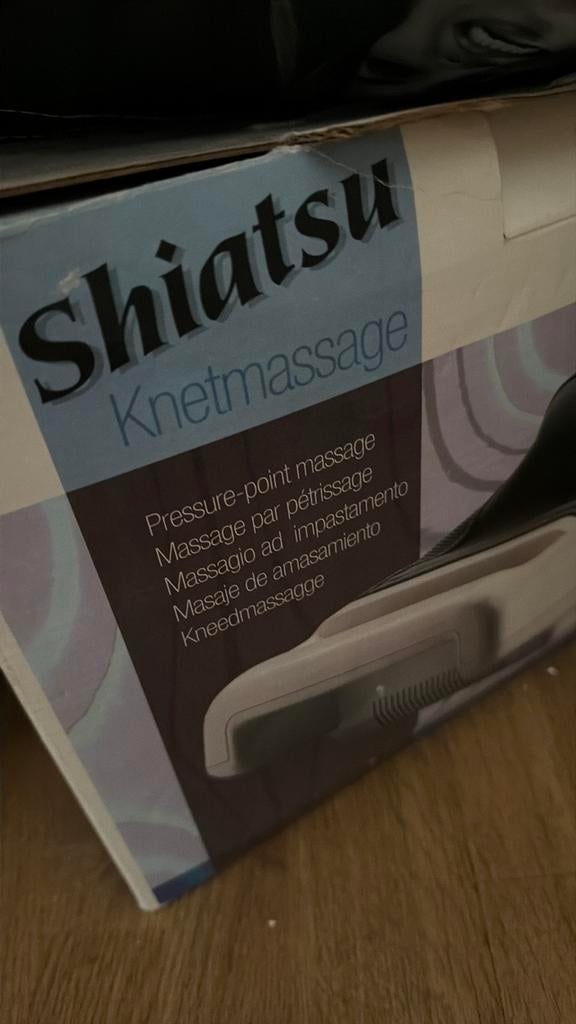 Japanse massage kussen nieuw in doos €99 shiatsu, Ophalen of Verzenden, Nieuw, Massagestoel of Kussen