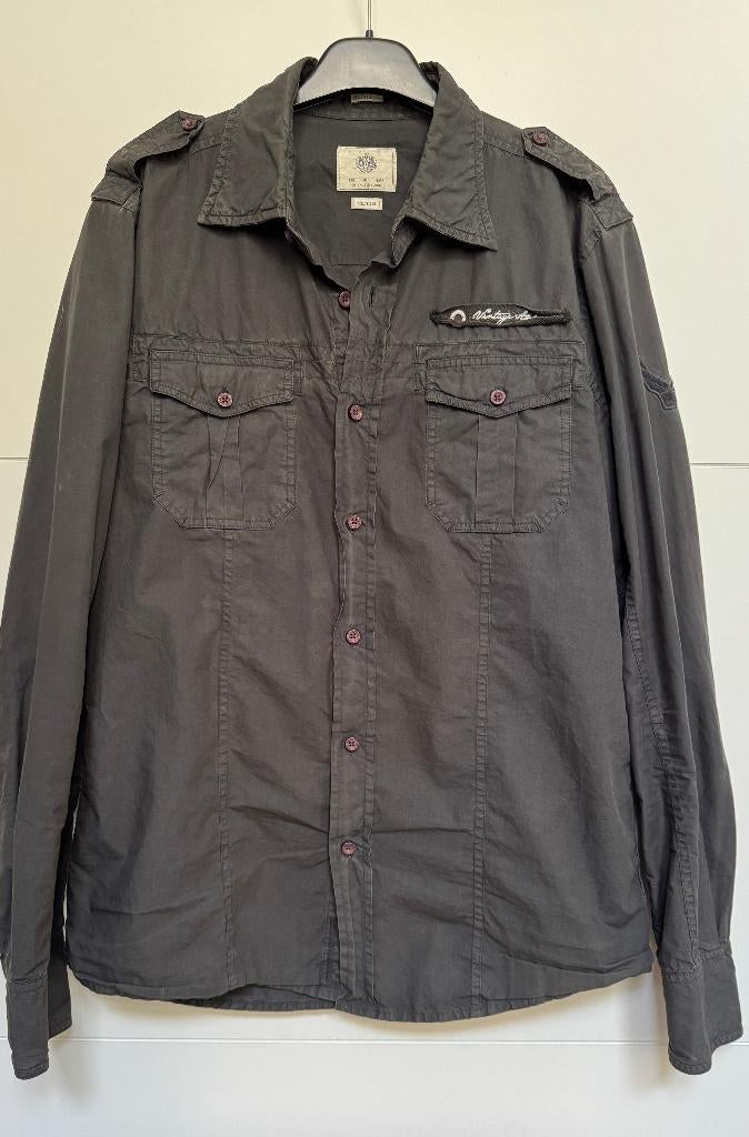 Overhemd, Verzenden, Gedragen, Blauw