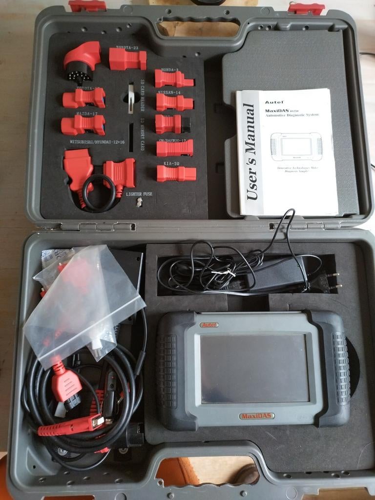 Autel Maxidas DS708 compleet weinig gebruikt, Ophalen of Verzenden