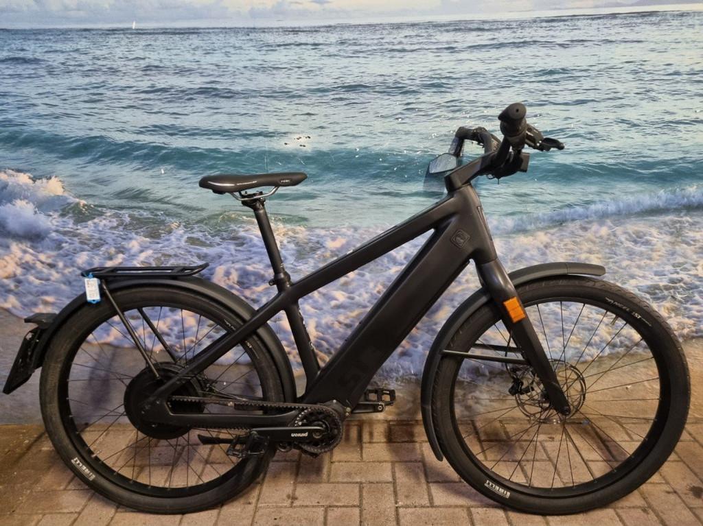 Stromer ST3 Pinion, 983Wh, Medium, Black, speed pedelec Blac, Gebruikt, -, - 0
-, NL, -