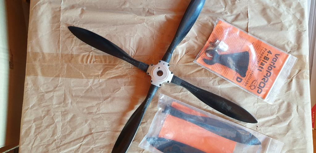 Propeller Ramoser Varioprop 16D 4 blads kompleet Nieuw, Verzenden, Nieuw, Overige typen
