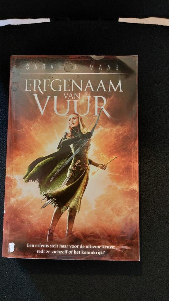 Erfgenaam van Vuur - Sarah J. Maas (Fantasy Boek), Boeken, Ophalen of Verzenden, Gelezen, Sarah J. Maas