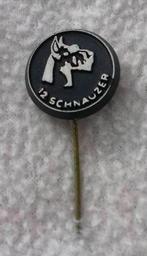 Speldje Schnauzer, Ophalen of Verzenden, Zo goed als nieuw, Dier of Natuur, Speldje of Pin