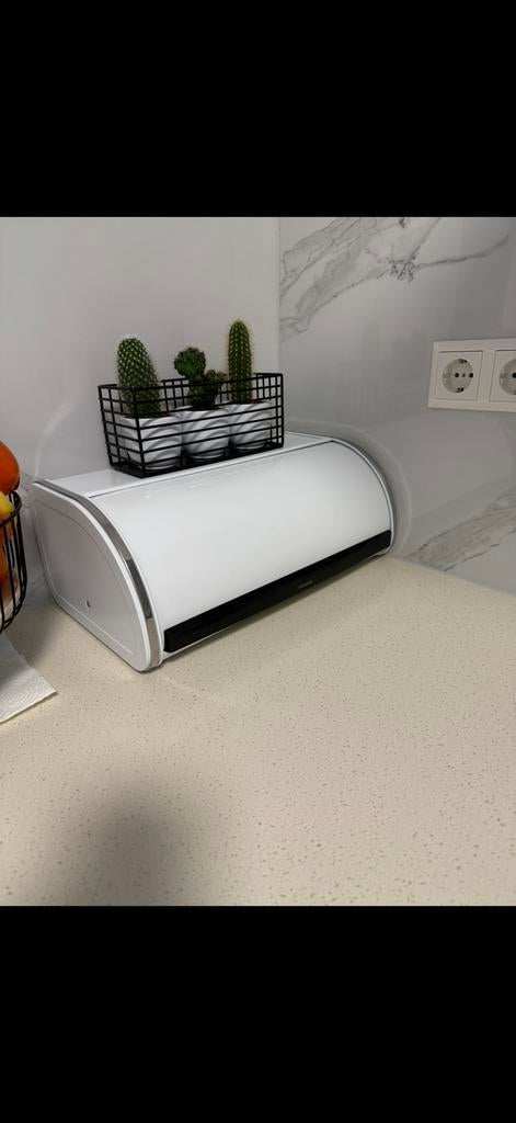 Brabantia Broodtrommel, Huis en Inrichting, Keuken | Keukenbenodigdheden, Ophalen of Verzenden, Zo goed als nieuw, Metaal, Brabantia