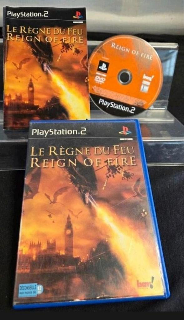 Reign of Fire PlayStation 2 (PS2) Game, Avontuur en Actie, Gebruikt, 10 Great Marlborough Street, London, W1F 7LP, UK, Ophalen of Verzenden