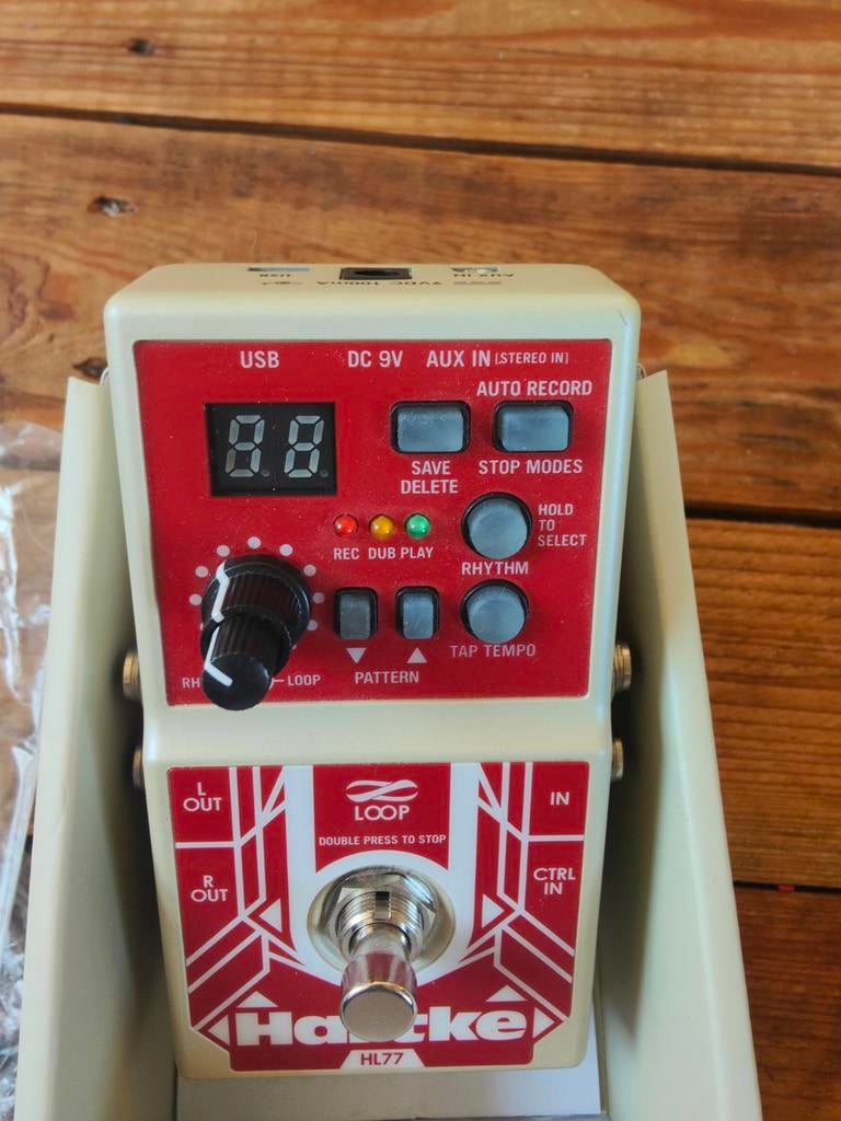 Hartke HL77 Loop Pedal - Nieuwstaat, Ophalen of Verzenden, Zo goed als nieuw, Overige typen