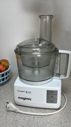 Magimix compact 3150 keukenmachine wit, Witgoed en Apparatuur, Keukenmixers, Ophalen, Zo goed als nieuw, 2 tot 3 liter, Vaatwasserbestendig