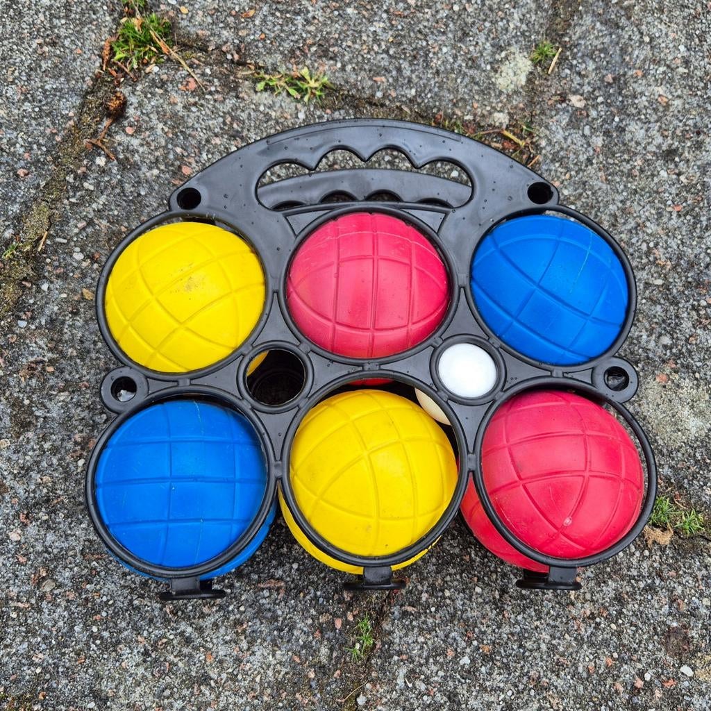 Bocce Ball Set - Kleurrijk Spel voor Buiten, Ophalen, Gebruikt