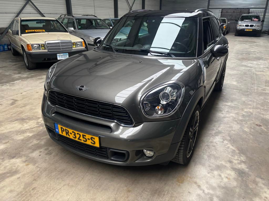 Mini Countryman 1.6 184pk All4 Aut. 2013 Grijs, 1380 kg, Zwart, Bluetooth, Leder
