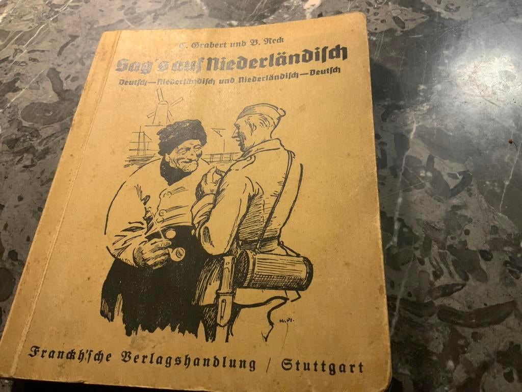 Zeldzaam woordenboek D-N en N-D 1941, Verzamelen, Militaria | Tweede Wereldoorlog, Ophalen of Verzenden
