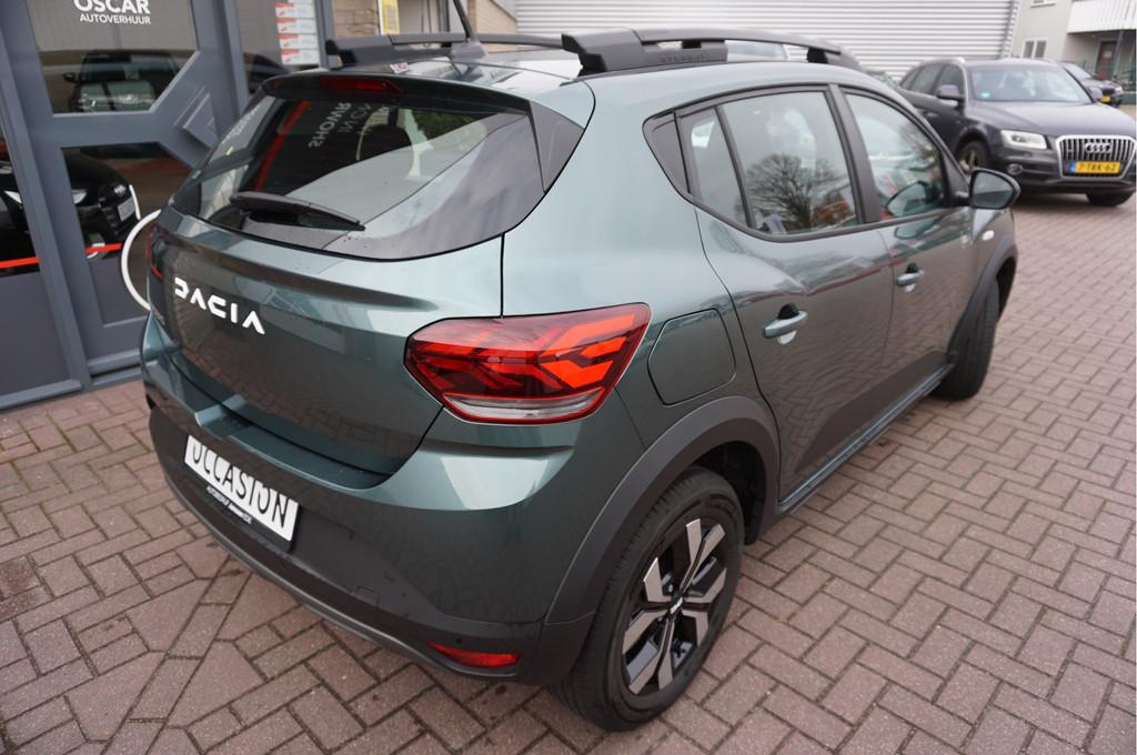 Dacia SANDERO Stepway 1.0 TCe 90 Expression Automaat, Auto's, Stof, LED verlichting, Bedrijf, Grijs