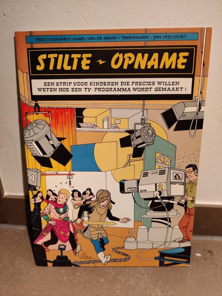 Stilte Opname - Hoe een TV-programma wordt gemaakt, Eén stripboek, Ophalen of Verzenden, Gelezen