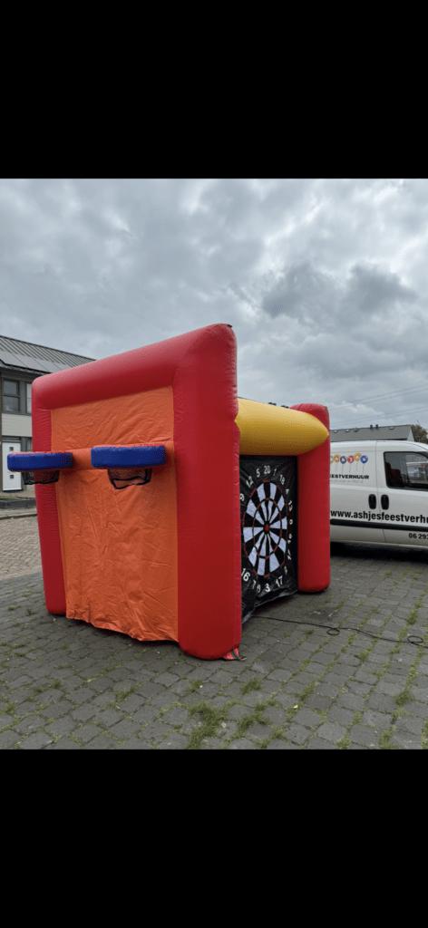 Opblaasbare 4-in-1 Spelwand te Huur, Ophalen, Gebruikt, Verjaardag